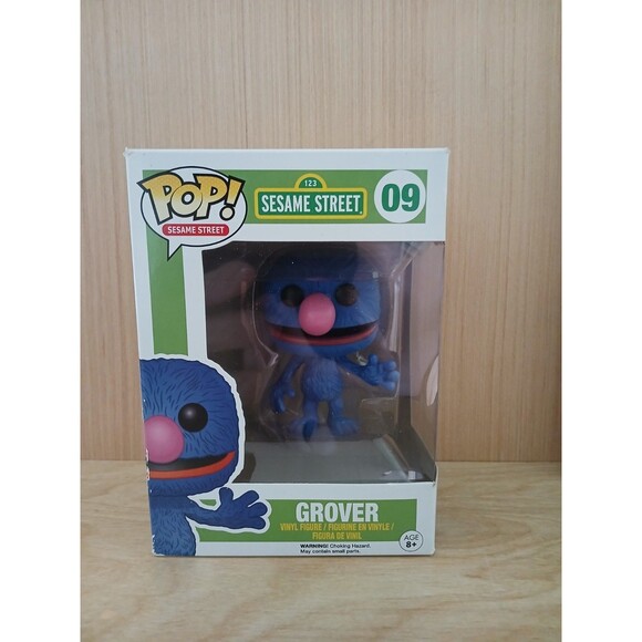 Funko Pop Grover #09 Sesame Street Collectible Toy 2015 - Picture 1 of 6